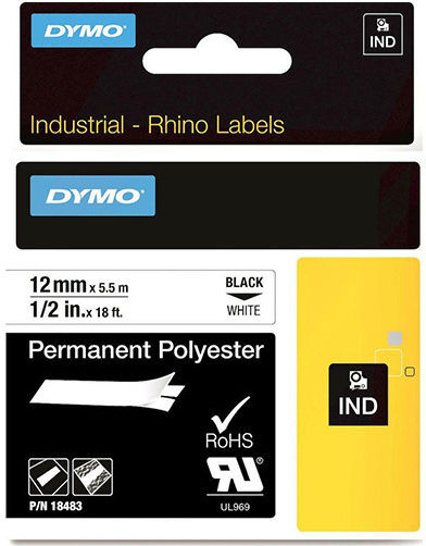 Dymo Benzi pentru etichetatoare în Alb 1buc