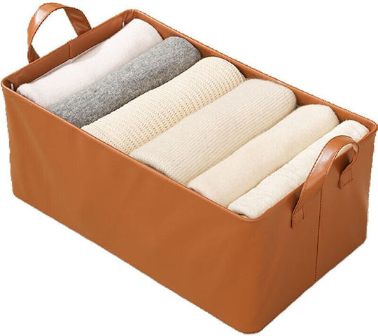 Alista Home Organizator Textil Pentru Haine Maro 47x28x20cm