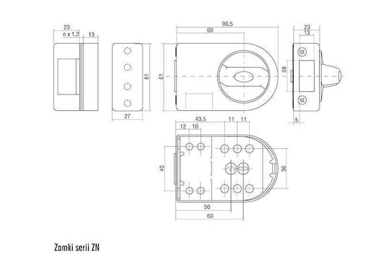 Gerda Furniture Lock