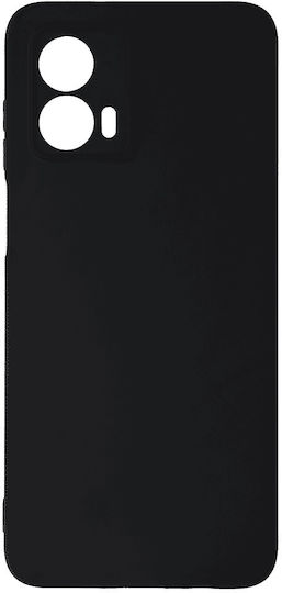 Matt Back Cover Silicone Black (Moto G53)