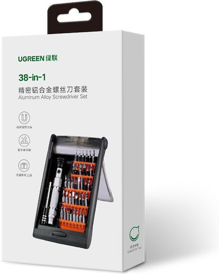 Ugreen CM372 Screwdriver with 38 Magnetic Interchangeable Tips