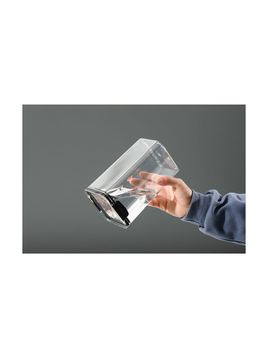 Alista Home Vază Cereale Cu Capac Plastic Transparent 1800ml 1 Bucată