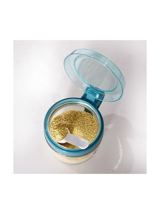 Alista Home Vază pentru Zahăr cu Capac Sticlă Transparentă 180ml