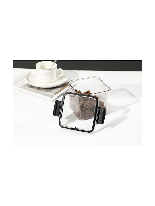 Alista Home Vază Cereale cu Capac Plastic Transparent 700ml 1 Bucată