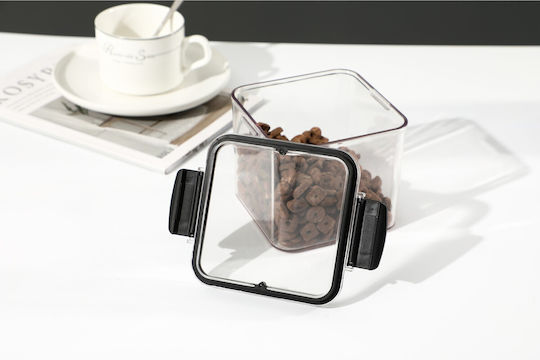 Alista Home Vază Cereale Cu Capac Din Plastic Transparent 460ml 1 Bucată Alista Home Vază Cereale Cu Capac Din Plastic Transparent 460ml 1 Bucată