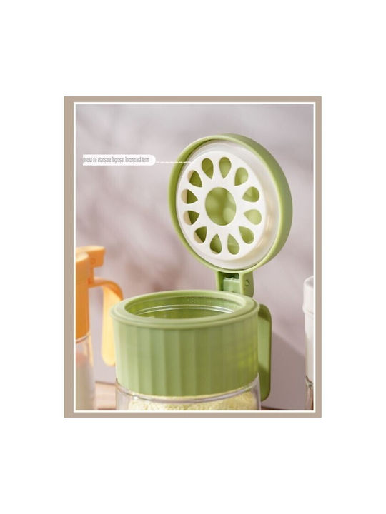 Alista Home Vază pentru Zahăr cu Capac din Sticlă Verde 180ml