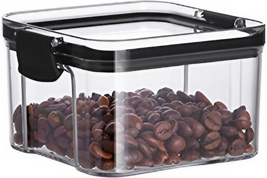 Alista Home Cereal Jar with Lid Plastic Transparent 460ml