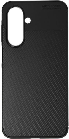 Tel Protect Carbon Back Cover Σιλικόνης Μαύρο (Galaxy A17)