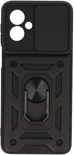 Back Cover Silicone / Plastic Black (Moto G55)