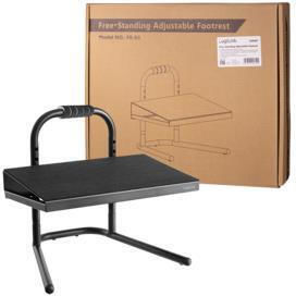 LogiLink Office Footrest With Adjustable Tilt