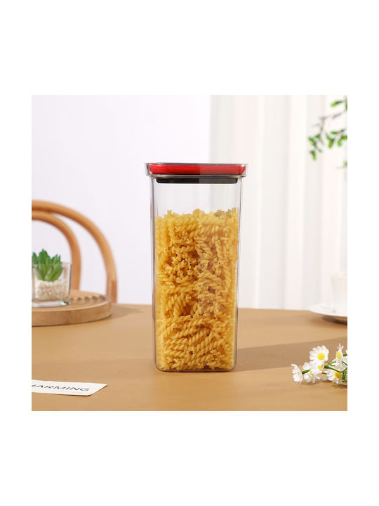 Alista Home Caseta Pentru Cereale / Paste / Cafea / Zahăr Cu Capac Din Plastic Transparent 2000ml