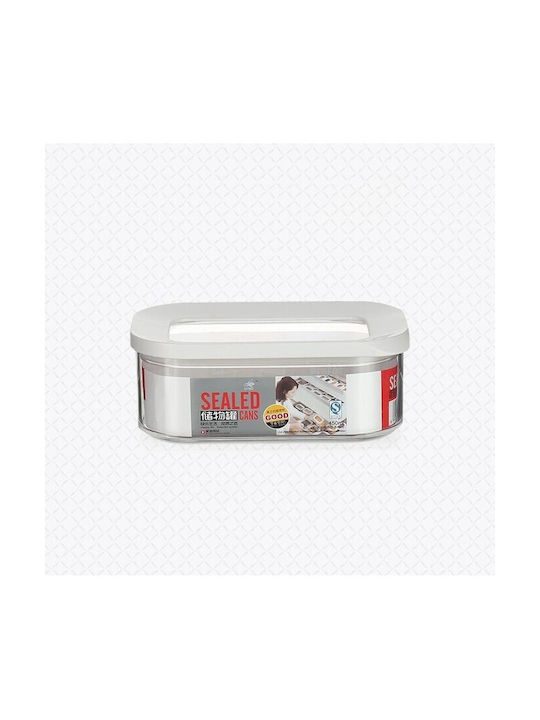 Alista Home Cereal Box with Lid Plastic White 450ml 1 Piece