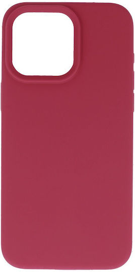 Back Cover Silicone / Plastic Burgundy (iPhone 16 Pro)