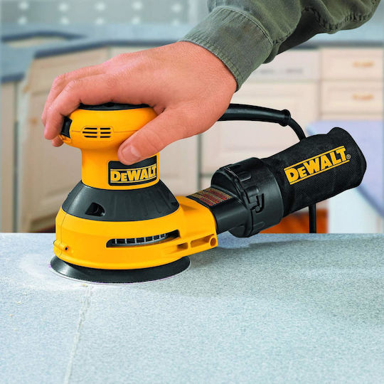 Dewalt Krazek Rzep.125 P 80/10pcs