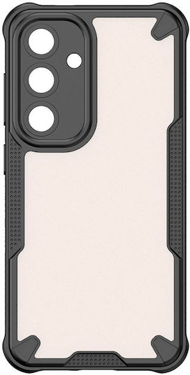 Defender Back Cover Σιλικόνης / Πλαστικό 1.5mm Μαύρο (Galaxy S25 FE)