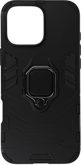 Ring Back Cover Silicone / Plastic Black (iPhone 16 Pro Max)