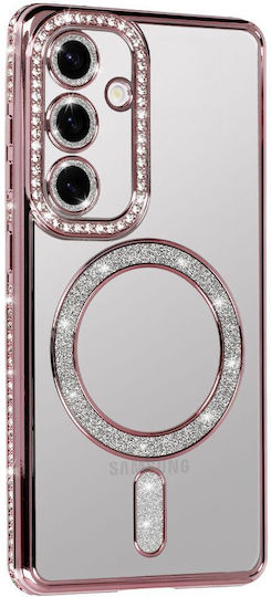 Back Cover Silicon / Tempered Glass Roz (Galaxy S25)