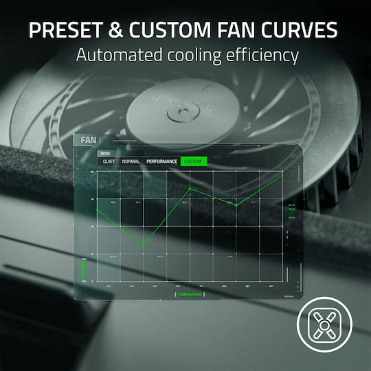 Cooling Pad for Laptop up to 18" with Lighting RC21-02300100-R3GW
