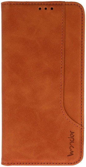 Wonder Book Synthetic Leather / Silicone Brown (Xiaomi 17)