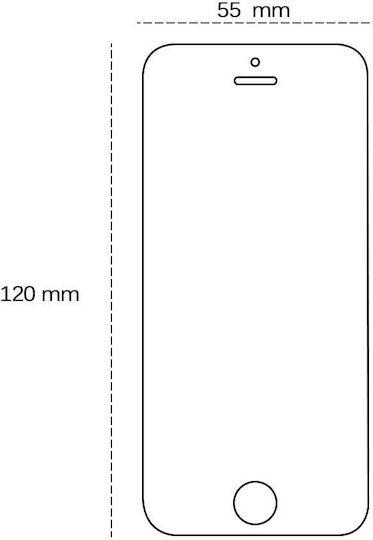 2.5D 0.3mm Tempered Glass (iPhone 5 / 5s / SE)