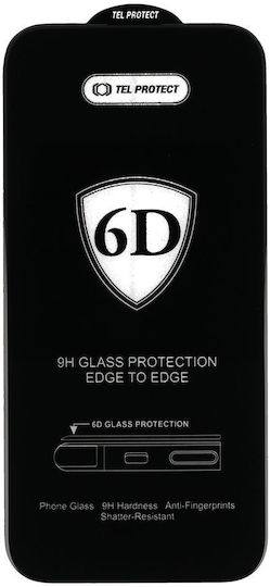 Tel Protect Full Glue Full Face Tempered Glass Black (SAMSUNG GALAXY A05, A06, A07)