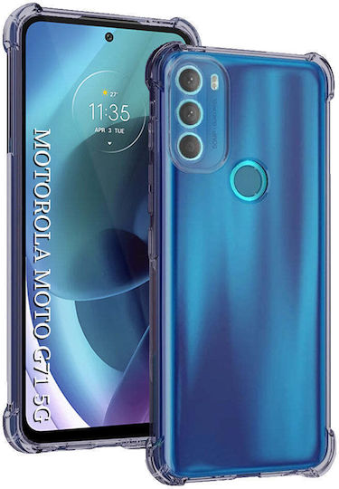 Techsuit Bumper Silicon Transparent (Moto G71 5G)