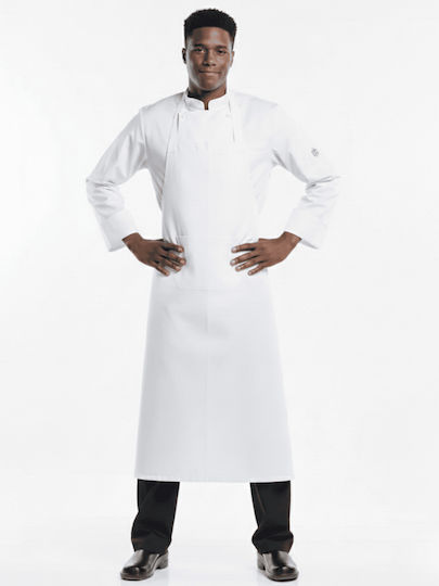 Chaud Devant Apron Full Body White
