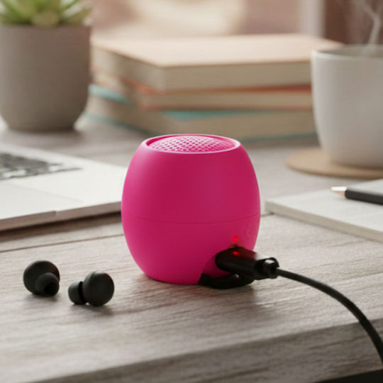Boompods Zero Ηχείο Bluetooth 3W με Διάρκεια Μπαταρίας έως 5 ώρες Ροζ