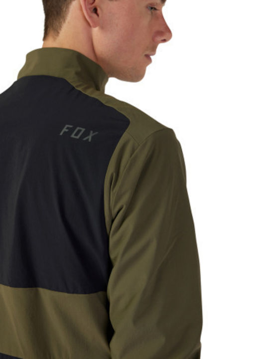Fox Μπουφάν Εργασίας με Επένδυση Fleece Πράσινο