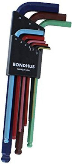 Bondhus Σετ 9 Κλειδιά Allen