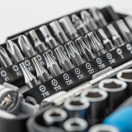 Högert Technik Set Ratchet 1\4" 38pcs