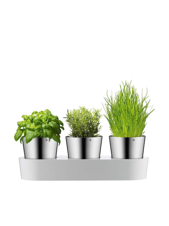 WMF Garden Set 3 Tlg Gourmet Ghiveci Metalic Gri