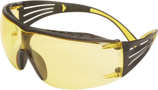 3m Peltor Securefit 400x Yellow Safety Glasses