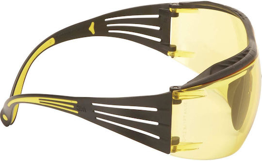 3m Peltor Securefit 400x Yellow Safety Glasses