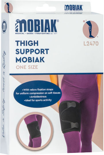 Thigh Support Stabilization Straps One Size Ambidextrous Black L2470