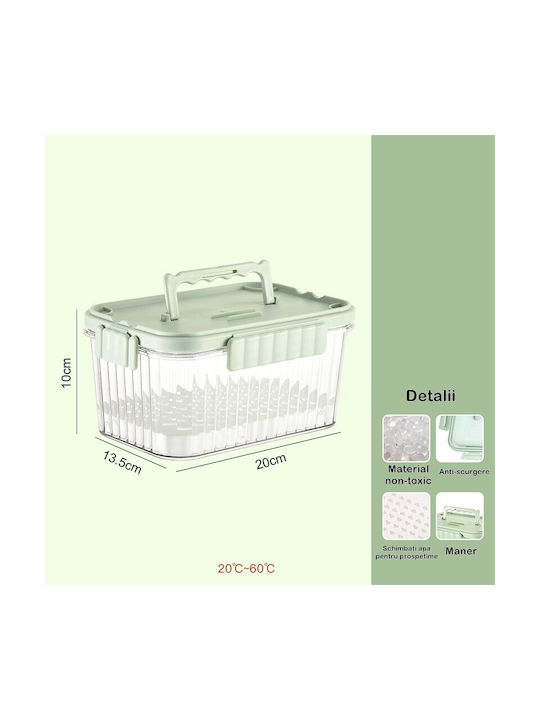 Alista Home Cutie De Prânz Din Plastic Transparent 1.5lt