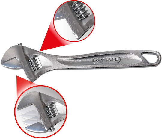 Ks Tools Französischer Schraubenschlüssel mit einer Maulöffnung von bis zu 34mm