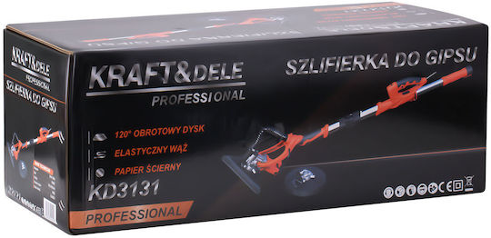 Kraft & Dele Телескопичен Шлайфане Стена 1500W KD3131