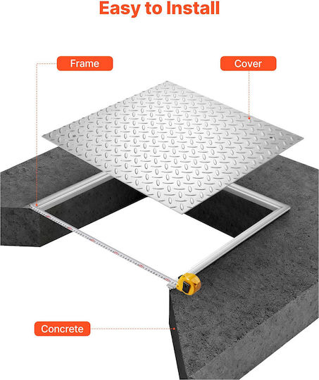 Vevor Φρεάτιο 60x60cm JGJKJFTSJGJKATG7Y001V0