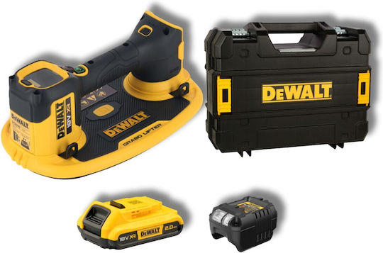 DEWALT Electric Battery Suction Cup 18V 1x2Ah with Case