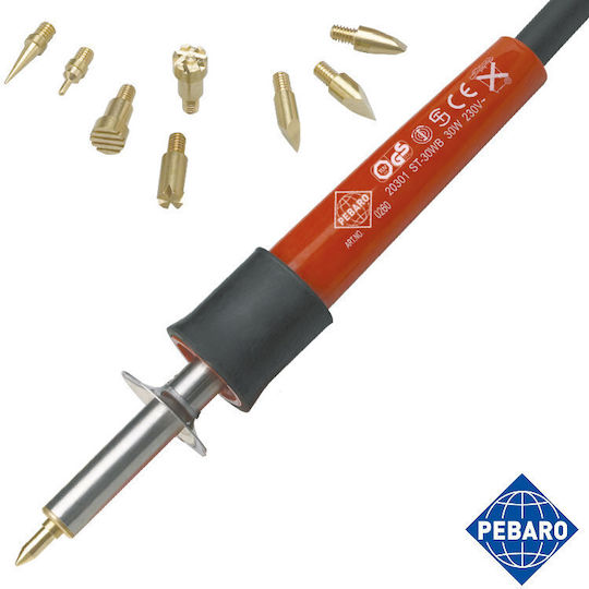 Pebaro RT-A1 Πυρογράφος Ρεύματος 30W με Βάση Στερέωσης
