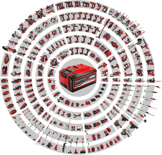 Einhell GE-WS 18/10 Pressure Sprayer 18V Solo Battery with Capacity 1.1lt 2.5bar in Red color