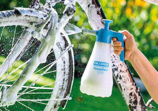 Gloria Foamy Clean 100 Ψεκαστήρας Προπιέσεως με Χωρητικότητα 1lt 3bar σε Λευκό χρώμα