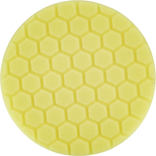 Chemical Guys BUFX101HEX6 Σφουγγάρι Γυαλίσματος Κίτρινο 65mm