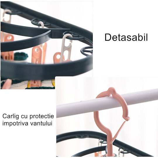 Alista Home Απλώστρα Κρεμαστή από Πλαστικό 30x12.5cm Alista Home Απλώστρα Κρεμαστή από Πλαστικό 30x12.5cm