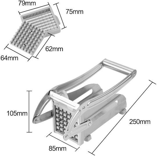 Alista Home Manual Stainless Steel Slicer