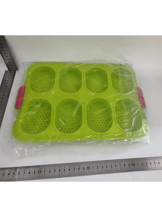 Alista Home Formă Tăvi și Tăvi Pentru Copt Pentru Pâine Din Silicon 34.5x23.8x2.5cm