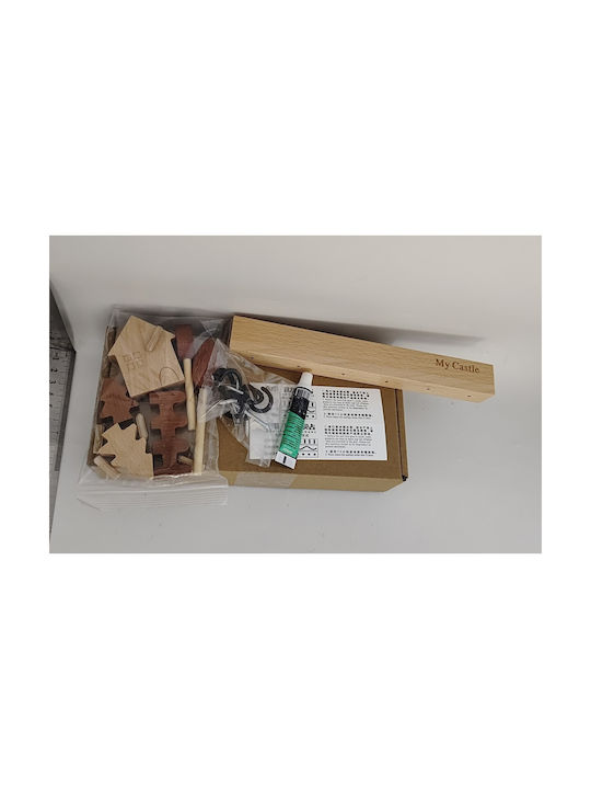 Alista Home Kleidothiki De Perete Din Lemn 14.5x2x22.5cm