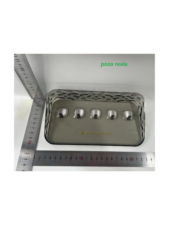 Alista Home Agățătoare Chei De Perete 5 Compartimente 20.3x4.6x10.3cm