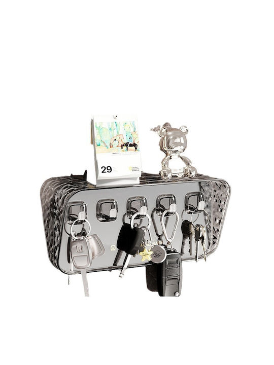 Alista Home Agățătoare Chei De Perete 5 Compartimente 20.3x4.6x10.3cm